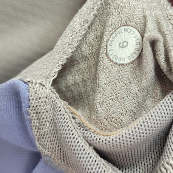 Lululemon Free to Be Bra Purple SZ 6 (Wild) Strappy PullOn Yoga Seamless Wicking - Picture 8 of 8